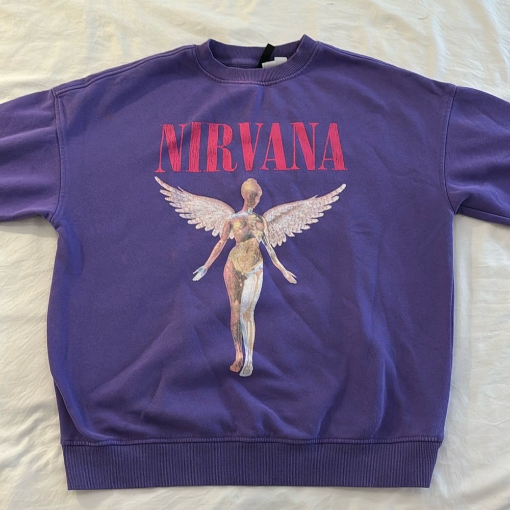 H & M Nirvana sweatshirt size women’s small
